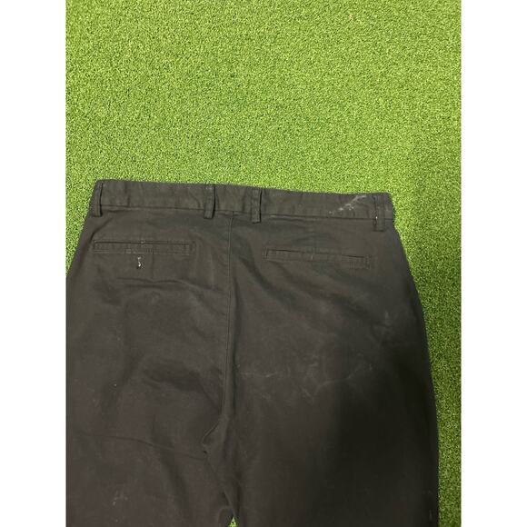 Old Navy Men Ultimate Tech Slim Chino Pants 34X32 Black Built In Flex Flat Front - Picture 5 of 5